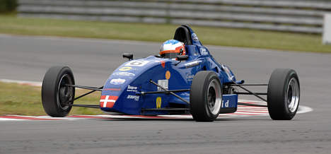 MNJ’eren Marco L. Sørensen har arbejdet hårdt med 2008-udgaven af Van Diemen-raceren i Formel Ford.